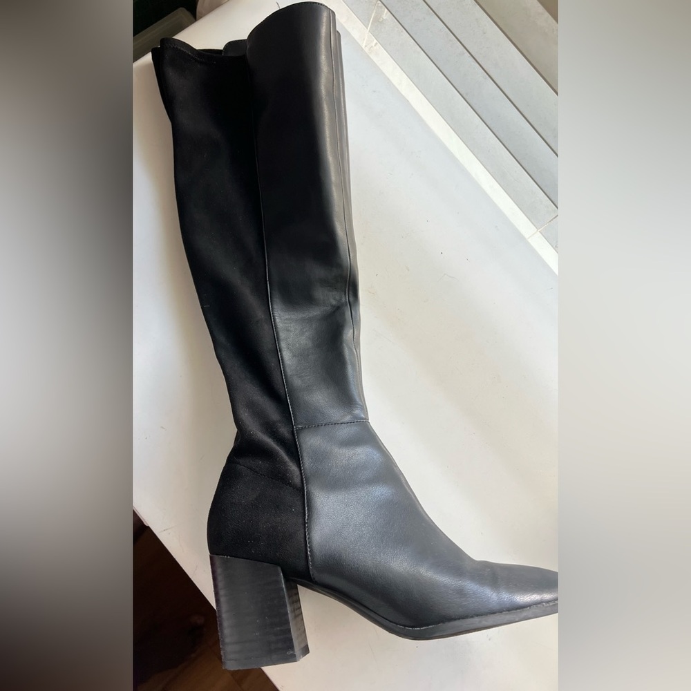 Dolce Vita Over-the-Knee Suede/Faux Boots (Wide Calf) - 8.5